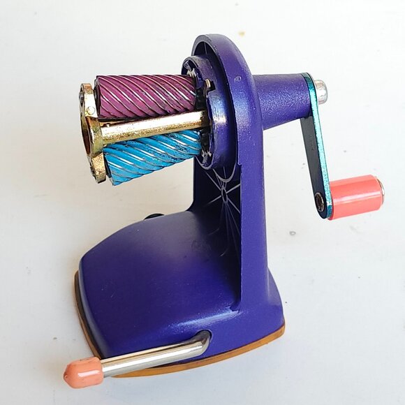 VINTAGE 90s Yikes Neon Pencil Sharpener Desk 1990s USA Nickelodeon-Style Retro - Picture 7 of 9